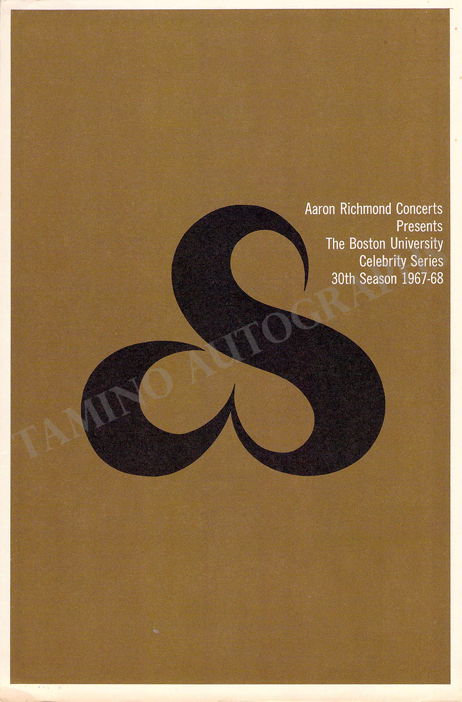 Cliburn, Van - Signed Programs (Various Options) - Image 2