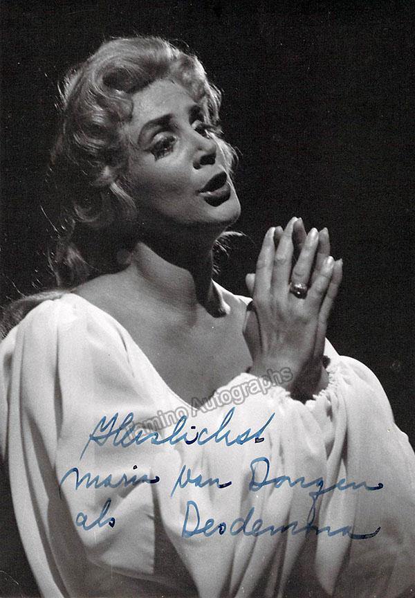 VAN DONGEN, Maria (Various Autographs) - Image 2