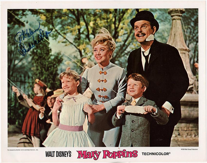 Van Dyke, Dick - Large Signed Photo of Mary Poppins