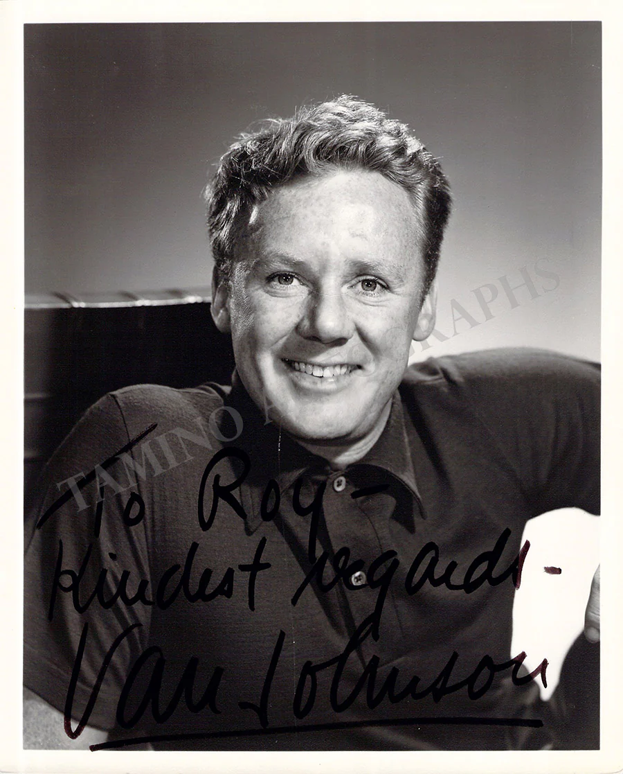 Johnson, Van - Various Autographs - Image 3