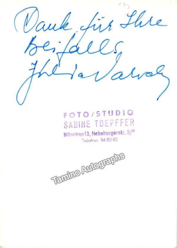 VARADY, Julia (Various Autographs) - Image 8