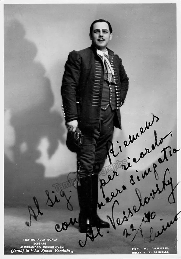 Vesselovsky, Alexander - Various Autographs - Image 2