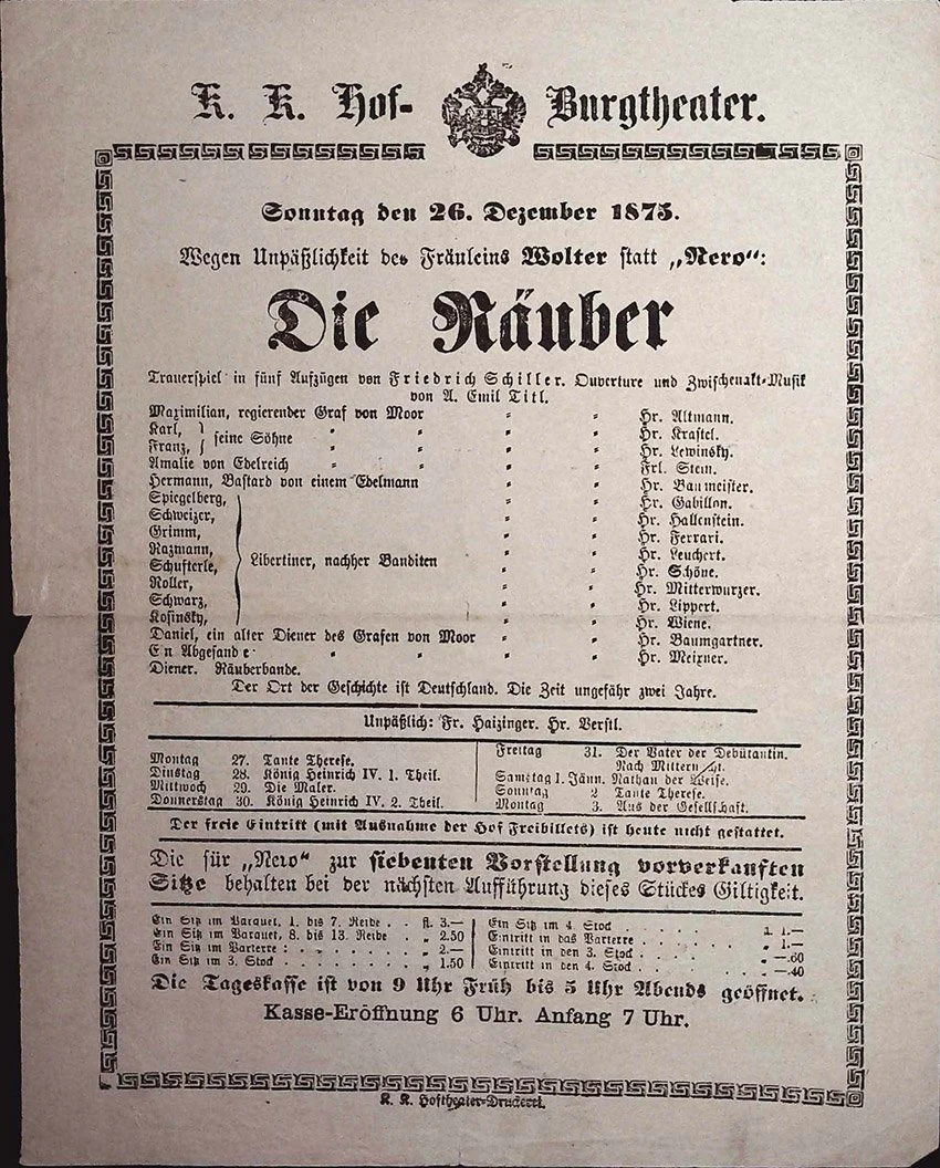 Vienna Theater Playbills -  Large Lot 1875-1930 - Image 3