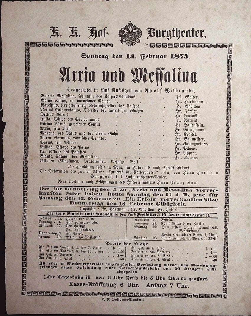 Vienna Theater Playbills -  Large Lot 1875-1930 - Image 4