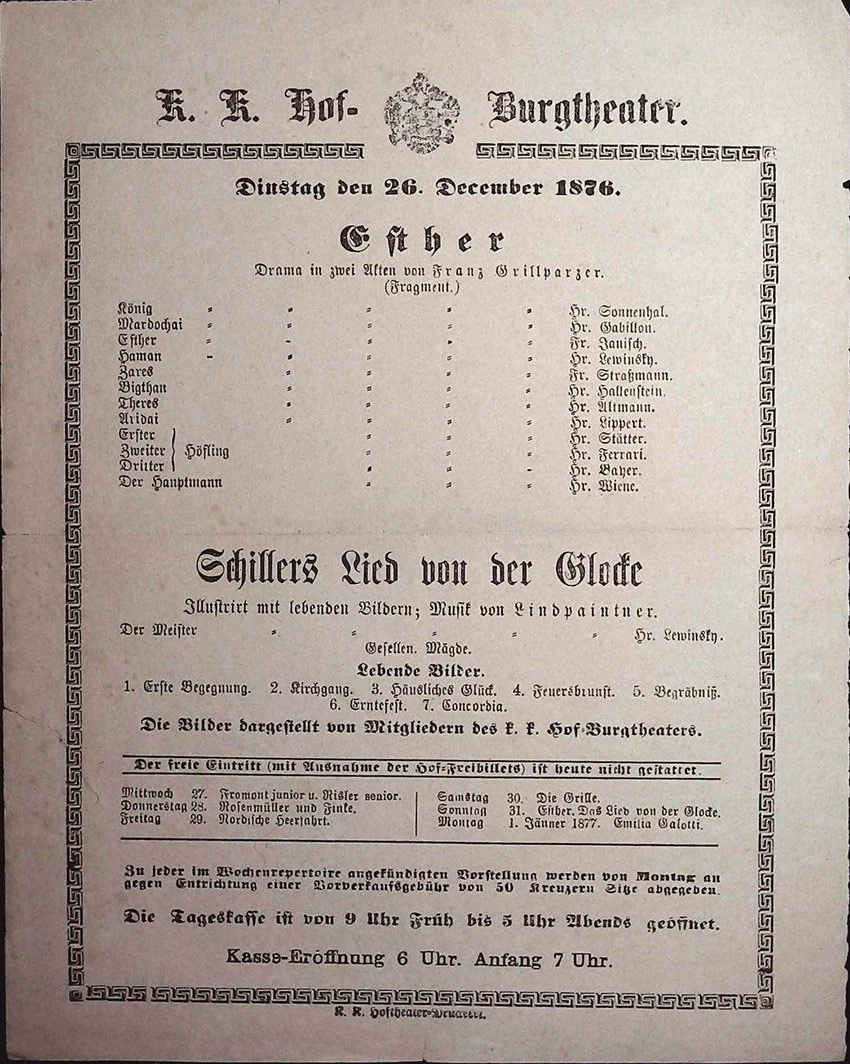 Vienna Theater Playbills -  Large Lot 1875-1930 - Image 6