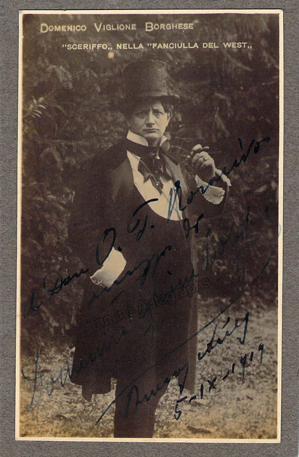 VIGLIONE-BORGHESE, Domenico (Various Autographs) - Image 2