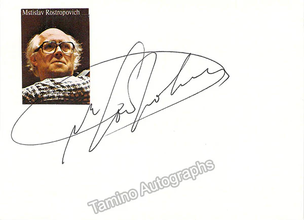 Violinists - Lot of 15 Signed Cards & Album Pages - Image 8
