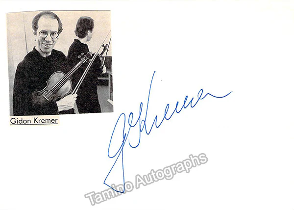 Violinists & Cellists - Lot of 16 Signed Album Pages - Image 6