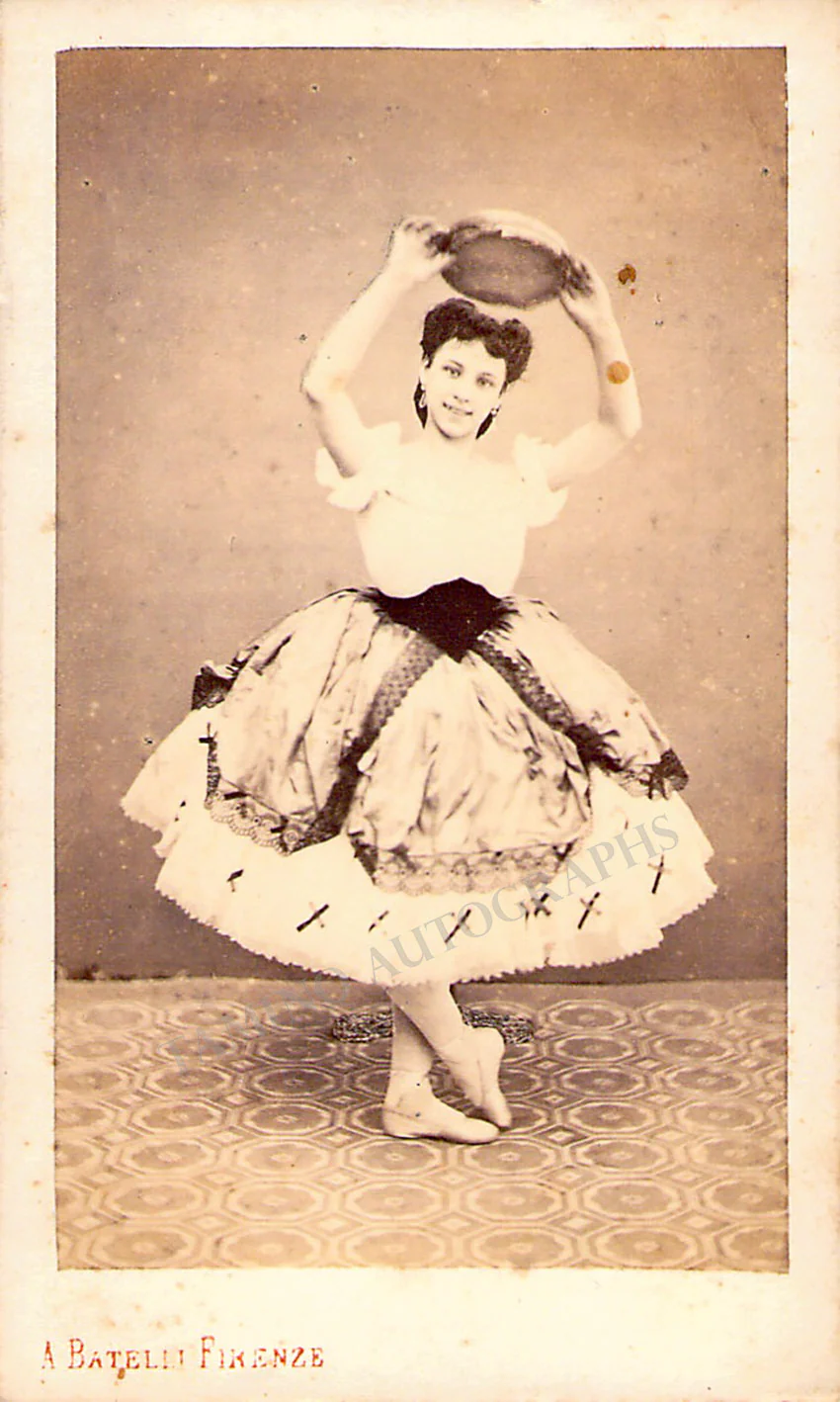 Zucchi, Virginia - Vintage CDV Photo