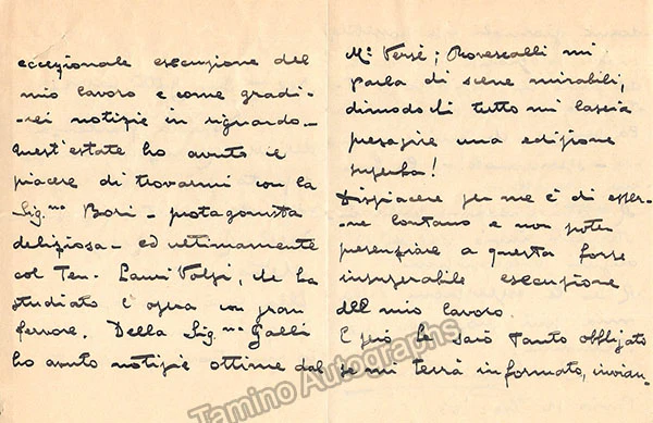 Vittadini, Franco - Autograph Letter Signed - Image 2