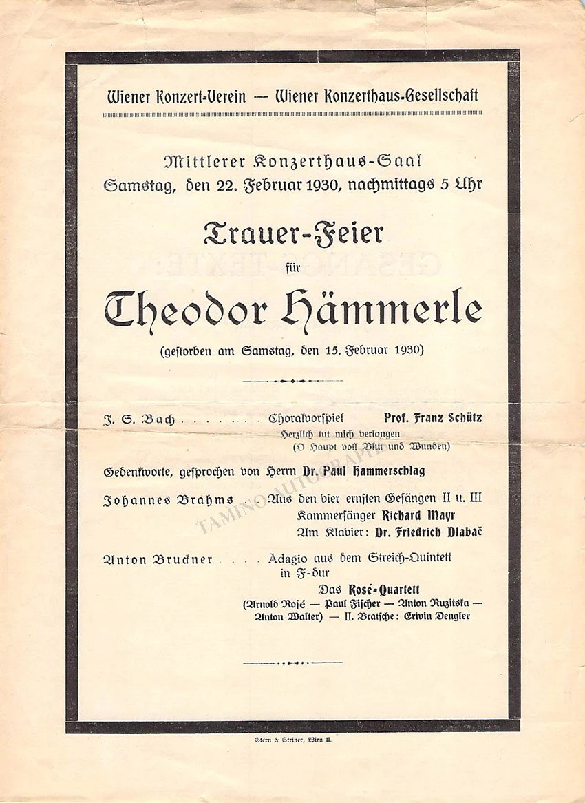 Vocal and Recital Concerts - Lot of 40+ German Programs 1871-1943 - Image 3
