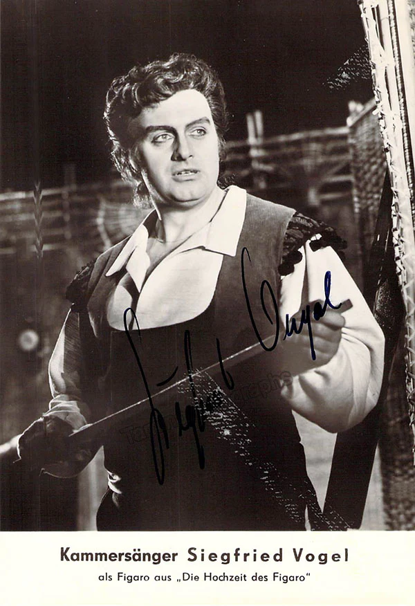 VOGEL, Siegfried (Various Autographs) - Image 2