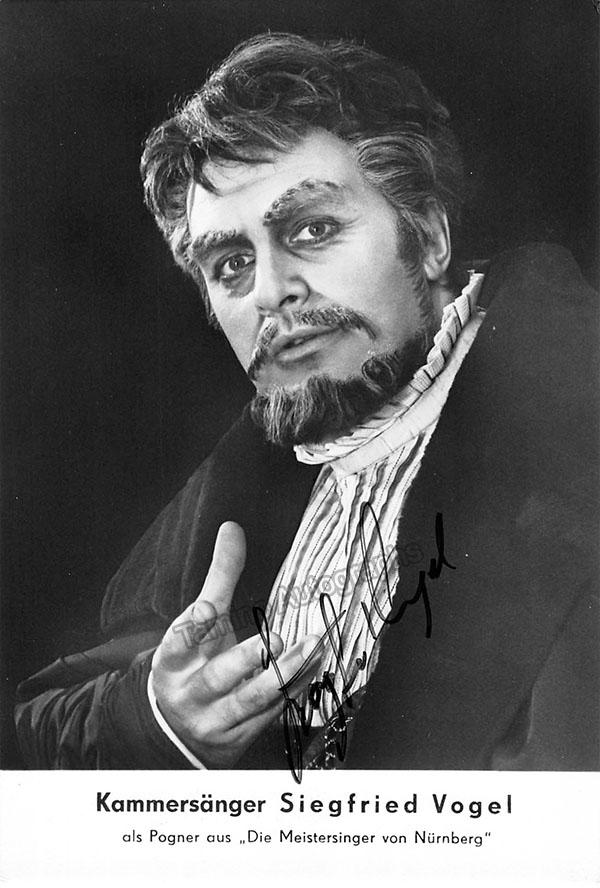 VOGEL, Siegfried (Various Autographs) - Image 3