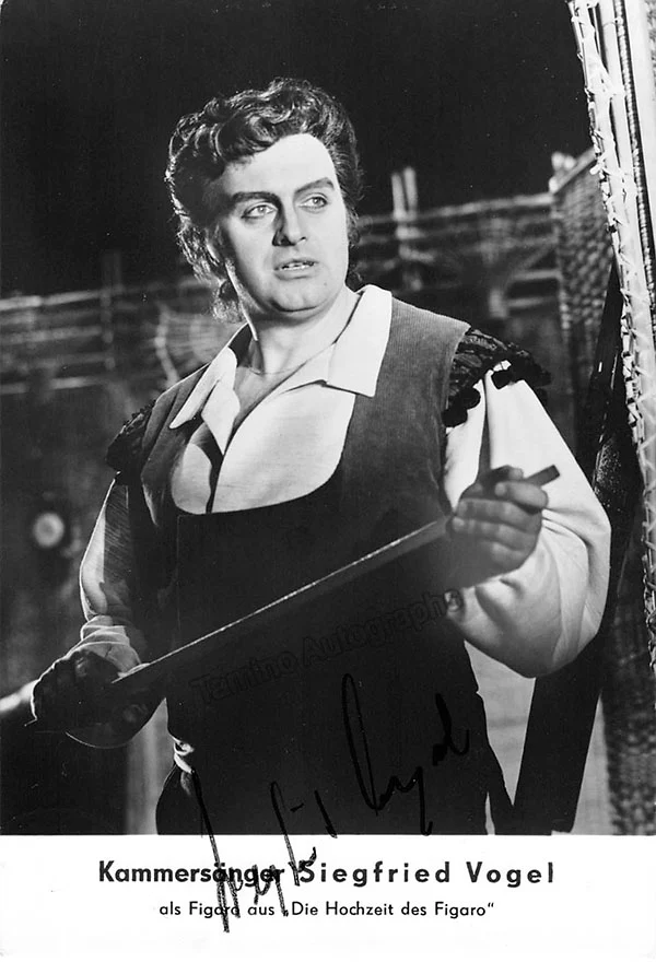 VOGEL, Siegfried (Various Autographs) - Image 5