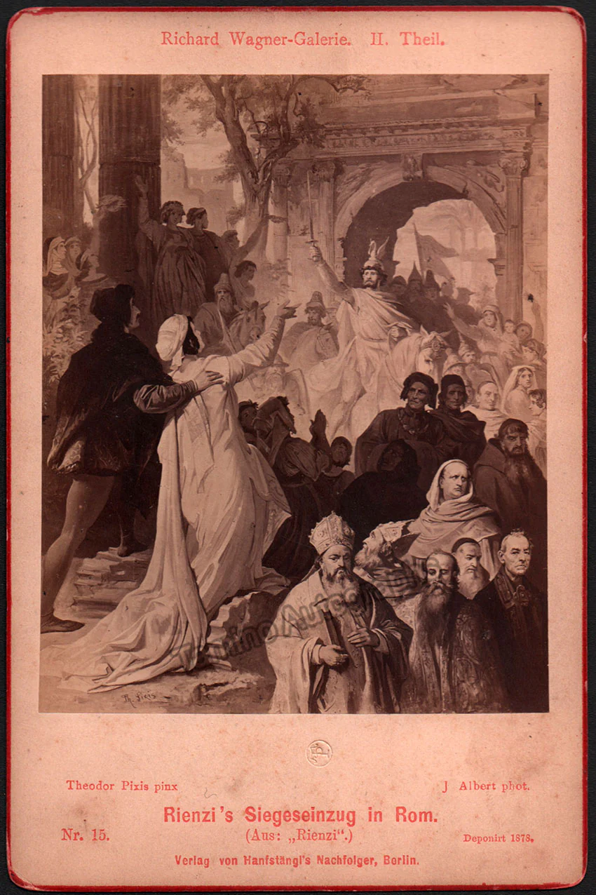 Wagner, Richard - Set of 21 Cabinet Photos of Opera Scenes - Image 10