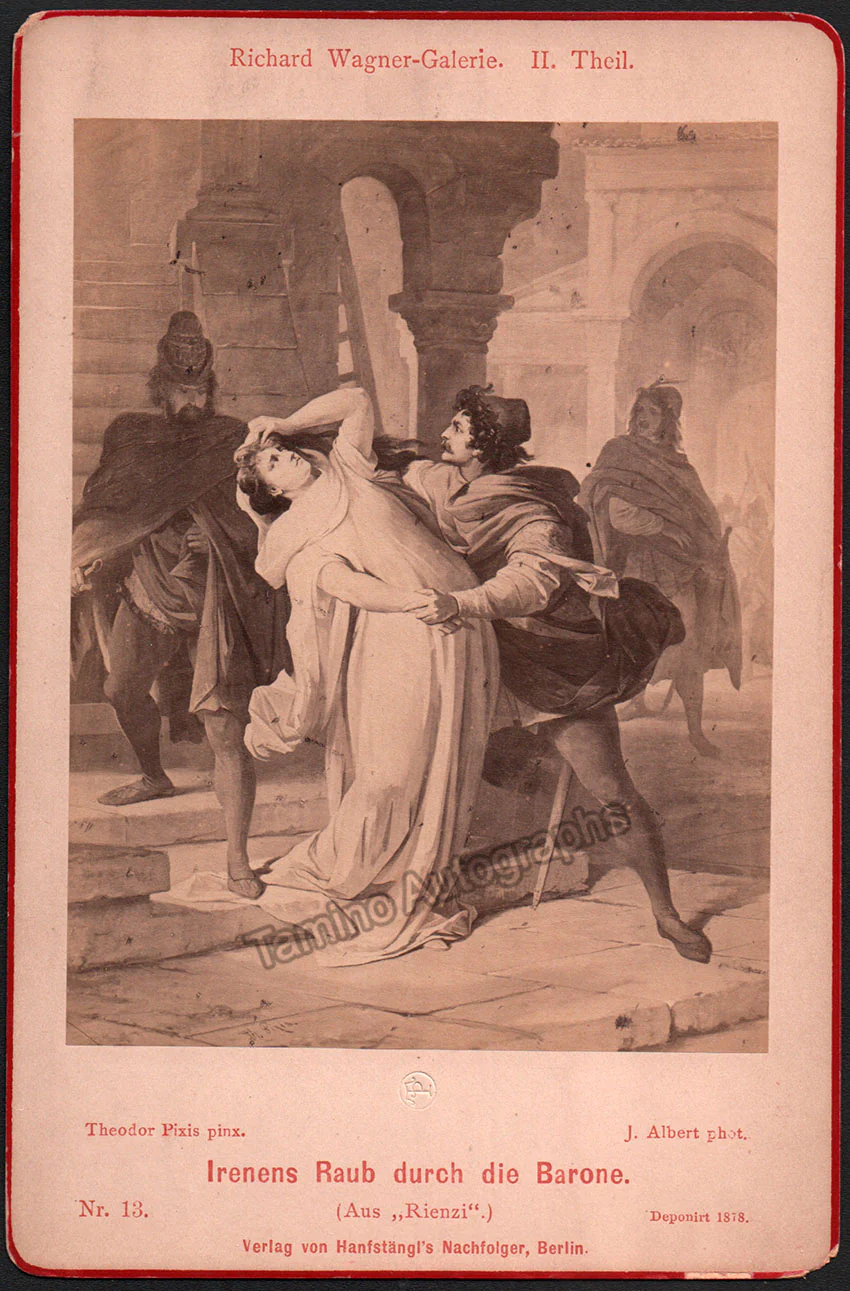 Wagner, Richard - Set of 21 Cabinet Photos of Opera Scenes - Image 5