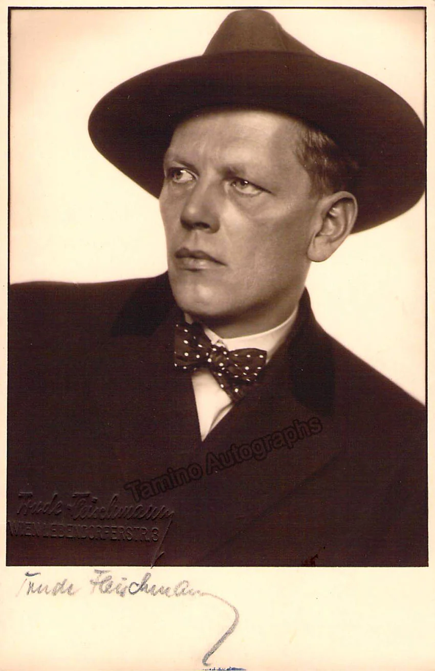 Walter, Bruno - Knappertsbusch, Hans - Set of 4 Vintage Photographs