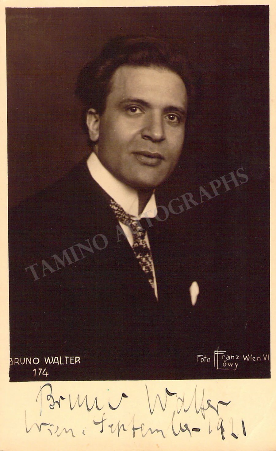 Walter, Bruno - Various Autographs - Image 2