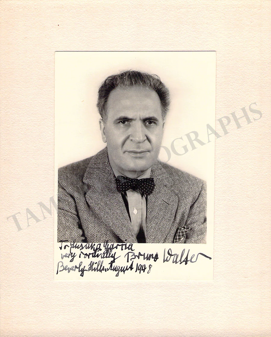 Walter, Bruno - Various Autographs - Image 5