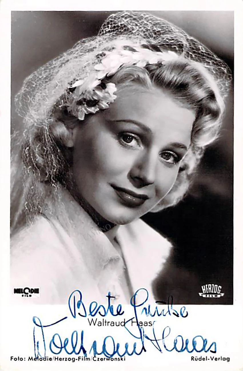Haas, Waltraud - Signed Photograph
