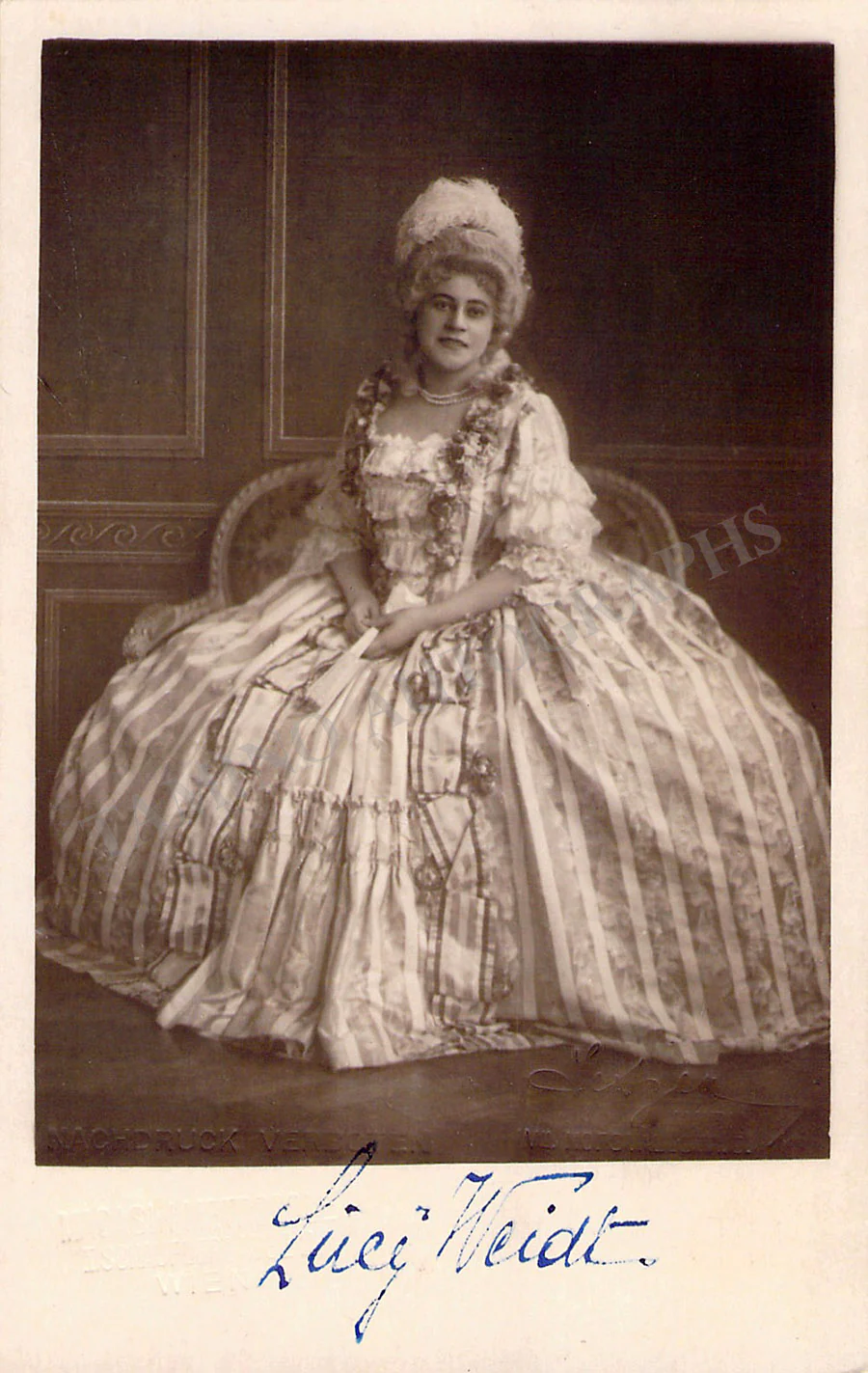 WEIDT, Lucy (Various Autographs) - Image 20