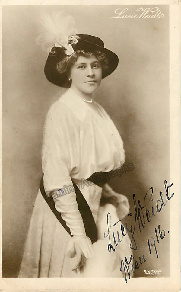 WEIDT, Lucy (Various Autographs) - Image 5