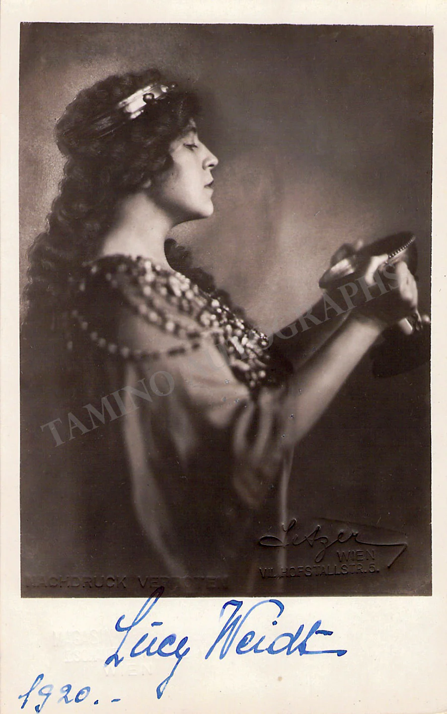 WEIDT, Lucy (Various Autographs) - Image 8