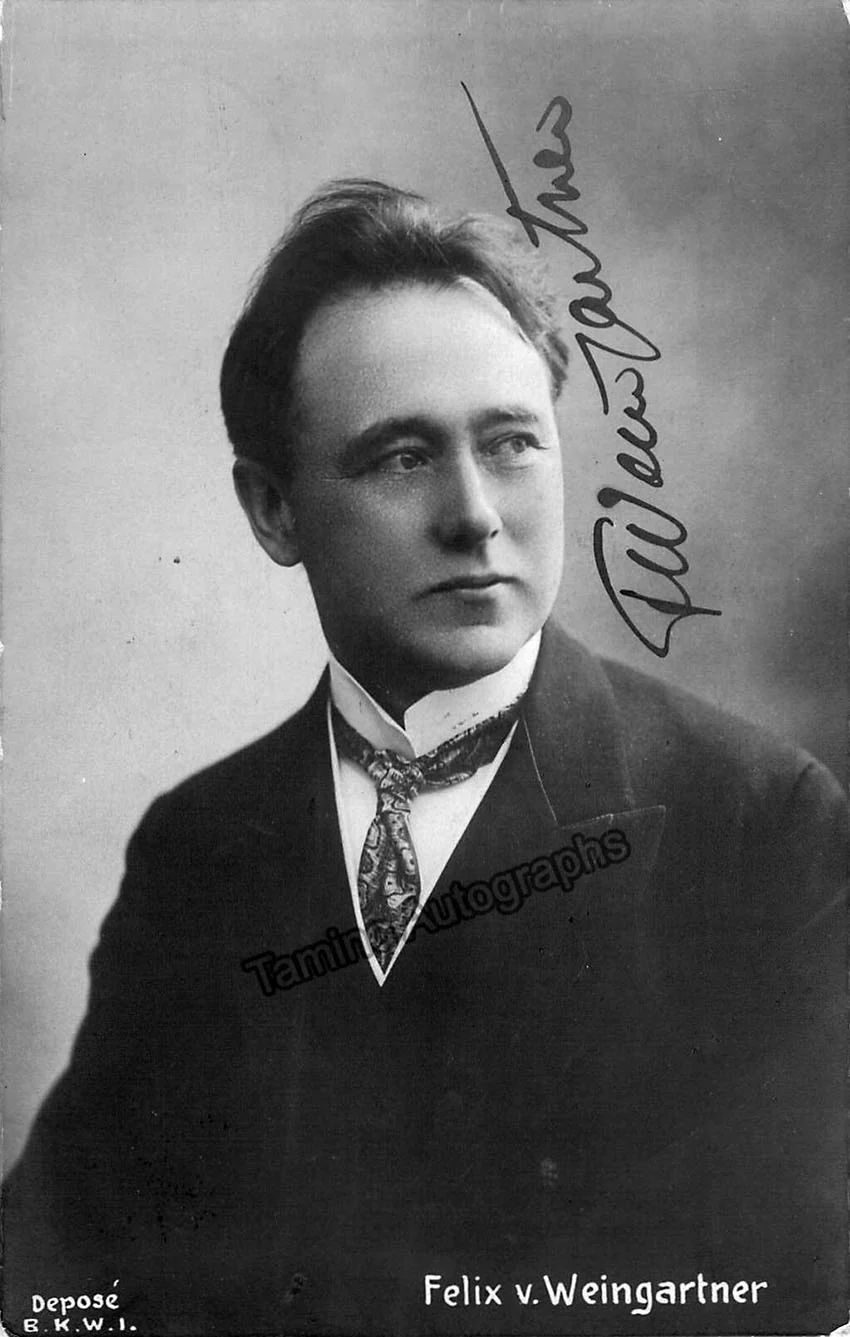 Weingartner, Felix - Signed Photograph