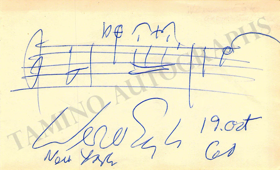 Egk, Werner - Autograph Manuscripts (Various Options) - Image 4
