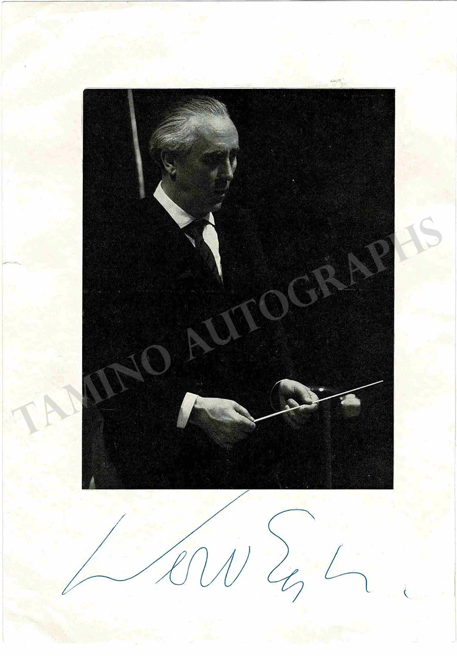 Egk, Werner - Signed Photograph
