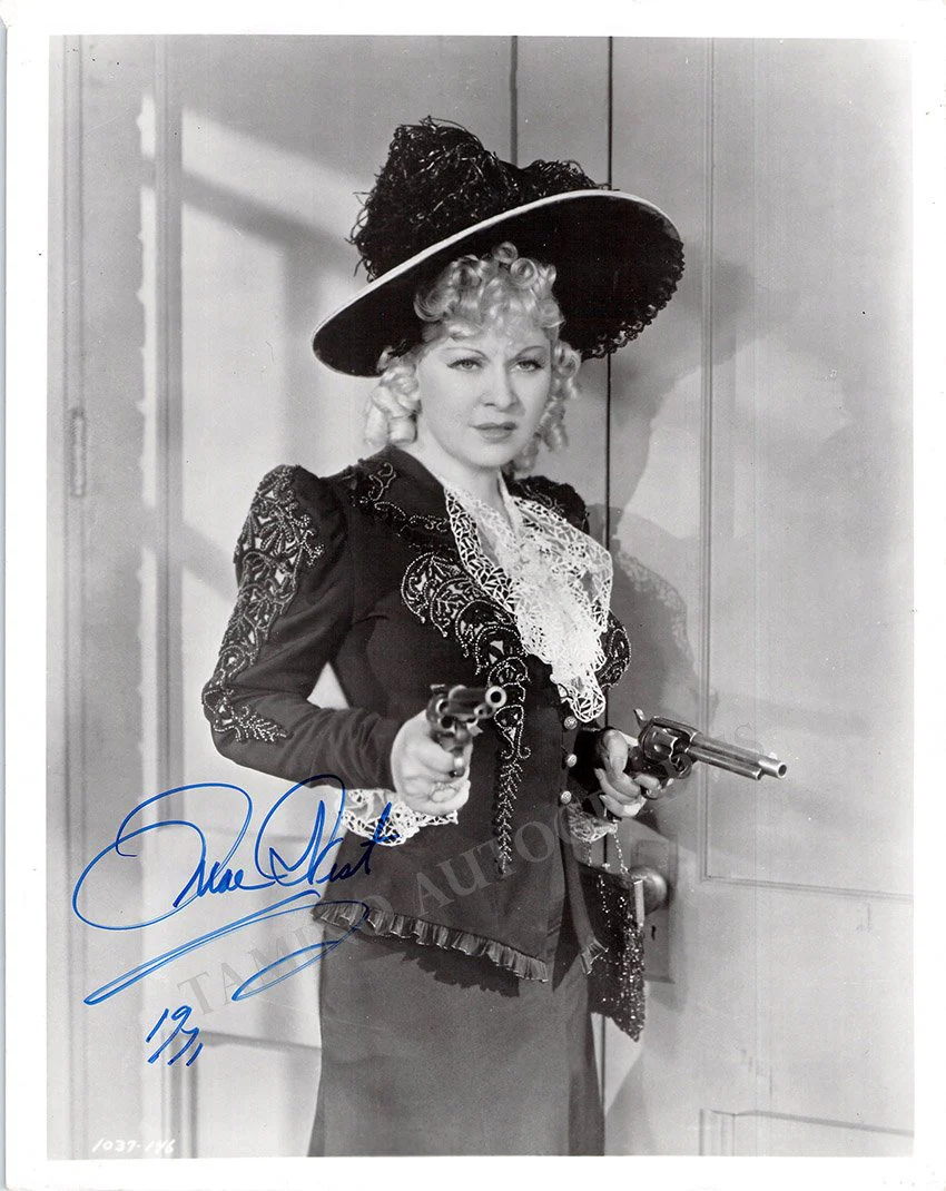 West, Mae - Signed Photo