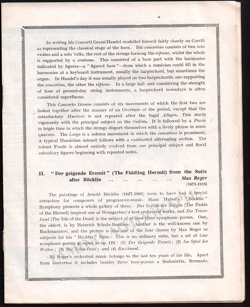 Furtwangler, Wilhelm - Concert Program London 1935-1936 - Image 3
