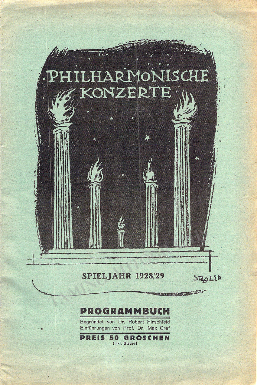 Furtwangler, Wilhelm - Unsigned Concert Programs II (Various Options) - Image 25