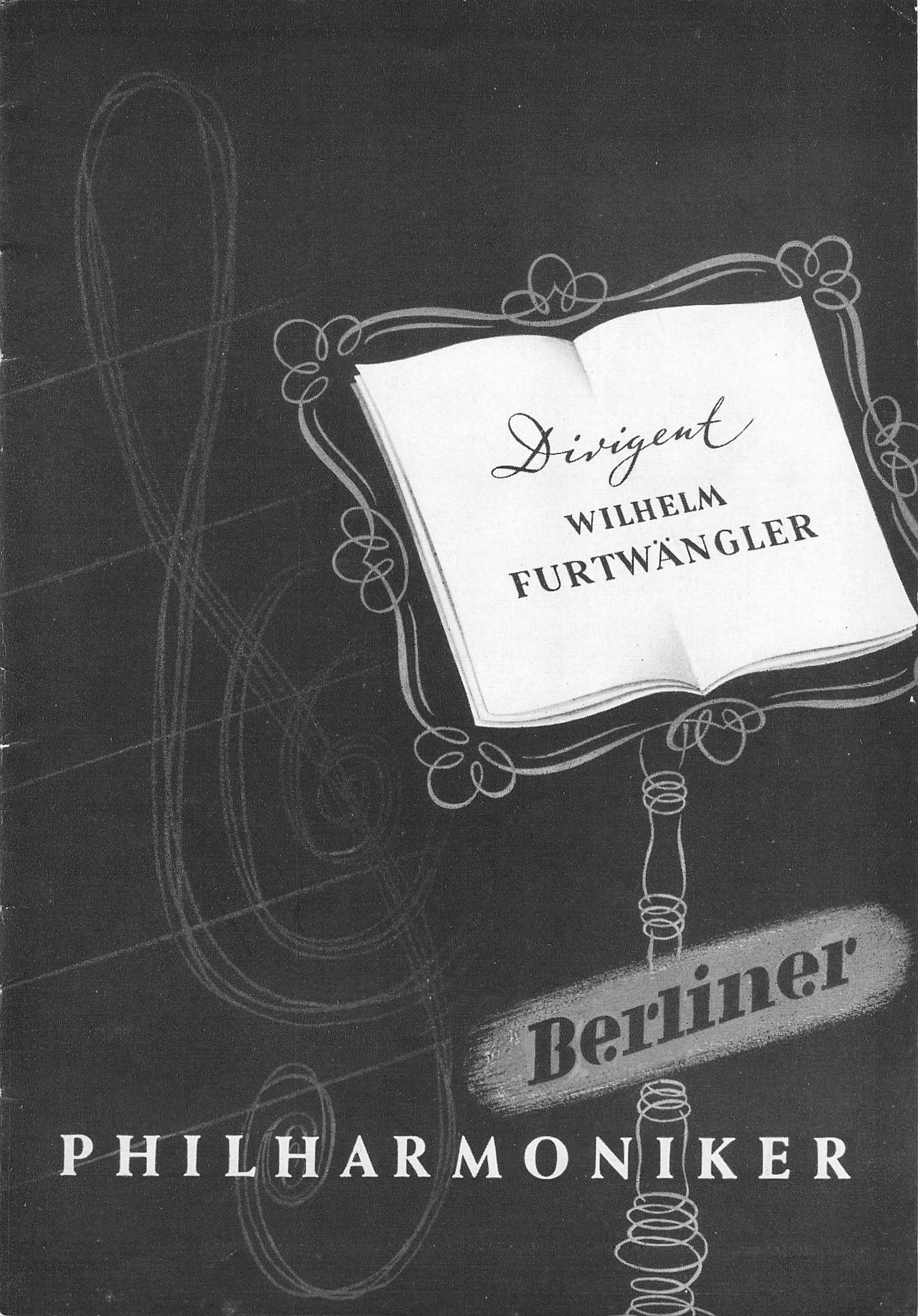 Furtwangler, Wilhelm - Concert Program Freiburg 1952 - Image 2