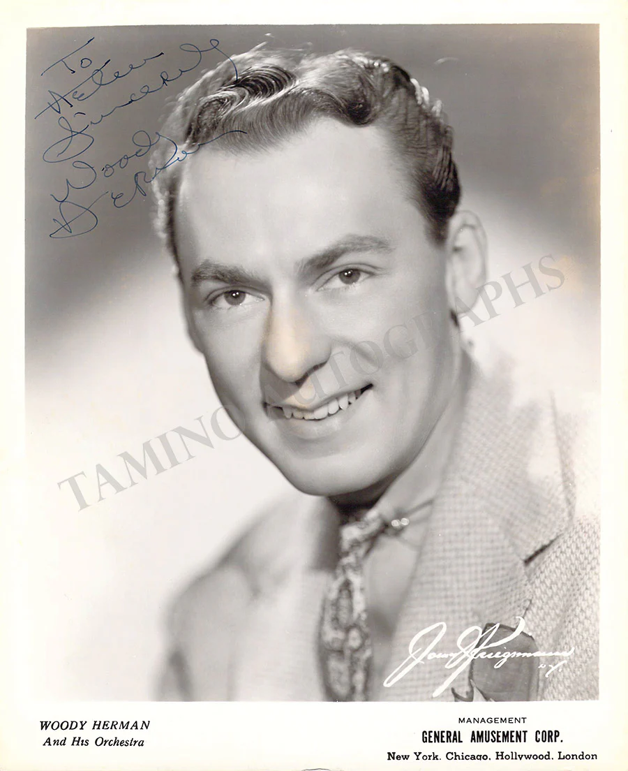 Herman, Woody - Various Autographs