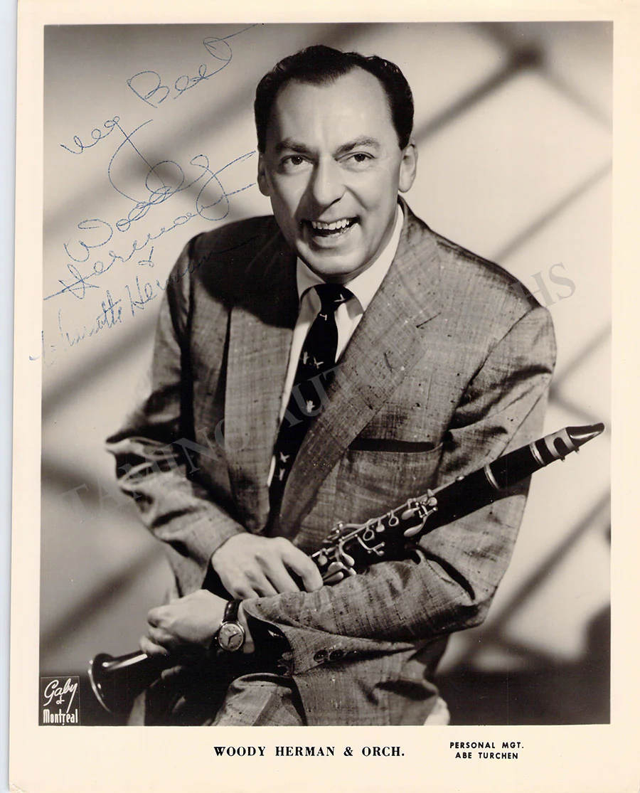 Herman, Woody - Various Autographs - Image 3