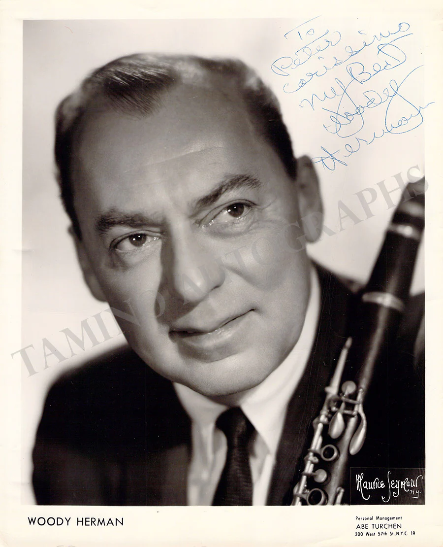 Herman, Woody - Various Autographs - Image 4