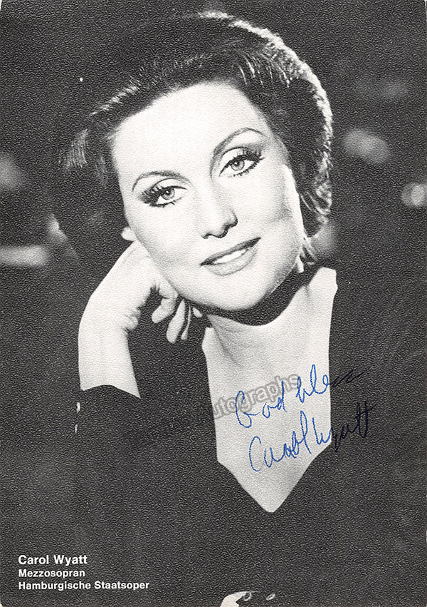 WYATT, Carol (Various Autographs) - Image 4