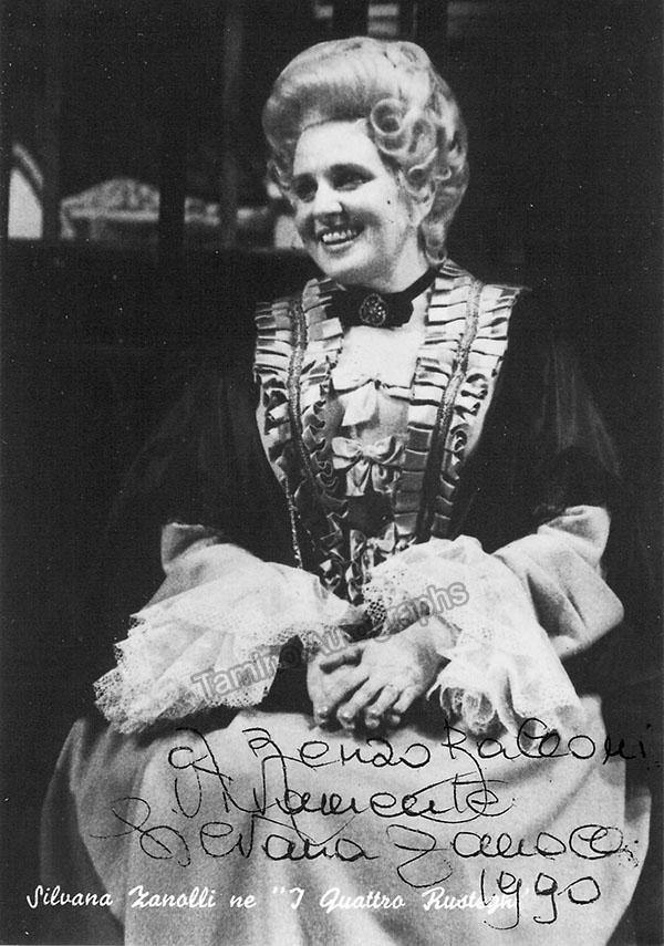 ZANOLLI, Silvana (Various Autographs) - Image 3