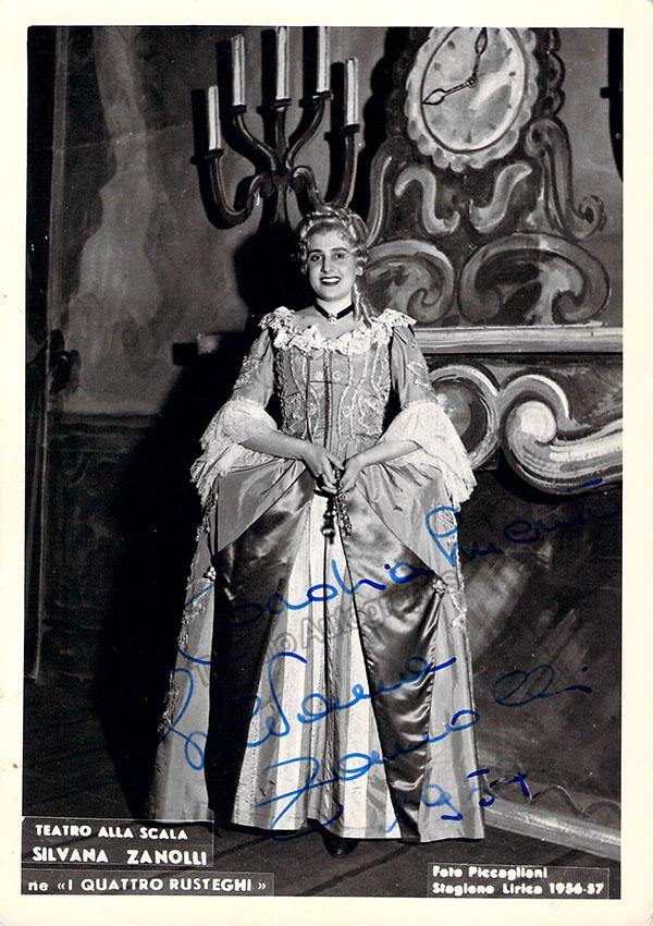 ZANOLLI, Silvana (Various Autographs) - Image 4