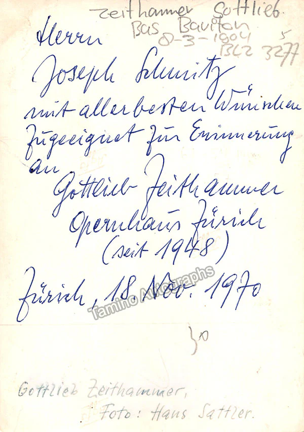 ZEITHAMMER, Gottlieb - Image 2