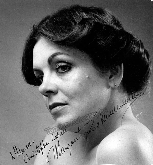 ZIMMERMANN, Margarita (Various Autographs)