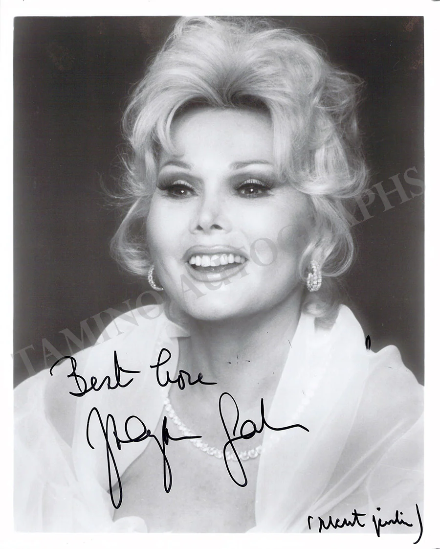Gabor, Zsa Zsa - Signed Photograph