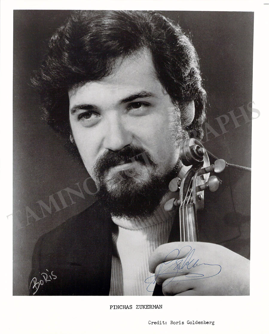Zukerman, Pinchas - Various Autographs